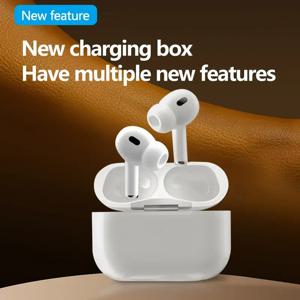 2025 새로운 Air Pro 블루투스 이어폰 무선 헤드셋 HiFi 사운드 헤드폰 IPhone Android 용 방수 낮은 대기 시간 이어 버드