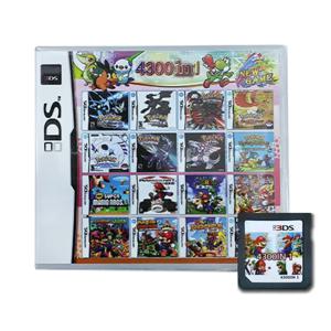 4300 in 1 편집 포켓몬 게임 카드 DS NDS 3DS 3DS NDSL 게임 카트리지 카드 비디오 게임 휴대용 플레이어(R4 카드)