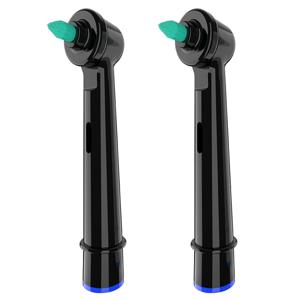 구강 B 전동 칫솔 교체 브러시 헤드와 호환되는 2개, 치아 사이 청소용 치간 칫솔 헤드