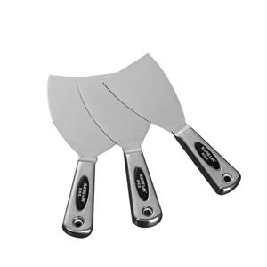 스테인레스 스틸 통합 퍼티 나이프 마른 벽에서 나온 스키밍 블레이드 스무딩 페인팅 마무리 필링 주걱 석고 도구