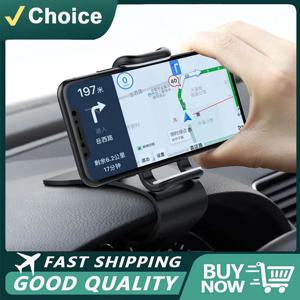 유니버설 차량용 거치대 휴대폰 스탠드 대시보드 360도 회전 자동차 폰 홀더 자동 그립 모바일 폰 고정 브래킷