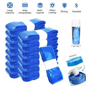 Tommee Tippee Sangenic Simplee용 멀티 컬러 기저귀통 리필 또는 Munchkin Pails용 Genie용 Angelcare용 Twist&click