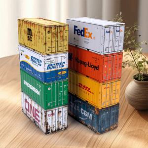 미니 철 보관 상자 소형 보관 철 상자 크리 에이 티브 장식 작은 항목 수집 데스크탑 미니 컨테이너 모델 어린이 선물