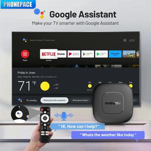 Android13 스마트 홈 시어터 TV 박스 AllwinnerH313 Google Assistant Netflix 스트리밍 Bluetooth 미디어 플레이어 2G16G 2.4G5G Wifi T1