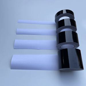 3/5/7/10CM 광택 블랙 비닐 랩 필름 테이프 줄무늬 자동차 후드 지붕 데칼 기둥 크롬 삭제 블랙 아웃 창 트림 필름