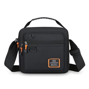 2025년 신상 남성용 싱글 숄더백 캐주얼 대용량 크로스백 비즈니스 출퇴근 여행 백팩 나일론 소재 지퍼 잠금