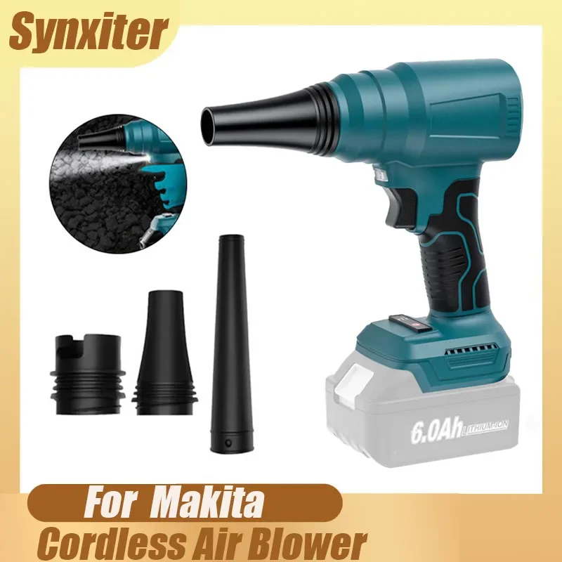 Makita 18V 배터리 용 무선 먼지 송풍기 전기 공기 송풍기 터보 제트 충전식 휴대용 정원 잎 송풍기 전동 공구