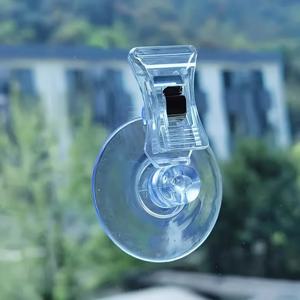 3pcs/6pcs 재사용 가능한 흡입 컵 참고 홀더 사무실 데스크탑 유리 흡입 컵 홀더 투명 플라스틱 흡입 컵을 사용할 수 있습니다