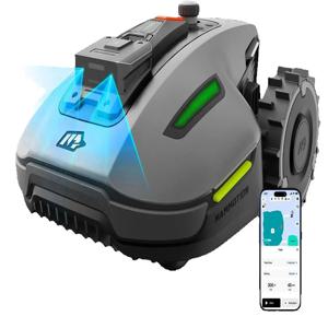 최신 모델 YUKA 미니 700H 로봇 잔디 깍는 기계, 수용력 0.17에이커, 최대 0.27에이커, Ultrasense AI Vision+ RTK 포지셔닝