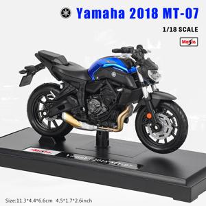 Maisto 1:18 YAMAHA MT-07 MT-10 Ducati Kawasaki KTM Suzuki BMW 다중 모델 Ultra Limited 합금 오토바이 모델 장난감 자동차