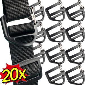 블랙 메탈 훅 버클 조절 가능한 슬라이더 강아지 목줄 배낭 스트랩 버클 가방 제작 배낭 웨빙 DIY 하드웨어 액세서리