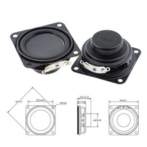 고감도 94dB/W 40MM 내장형 마그네틱 스피커 풀레인지 스피커 4 유로 5W 무전기 블루투스 스피커용