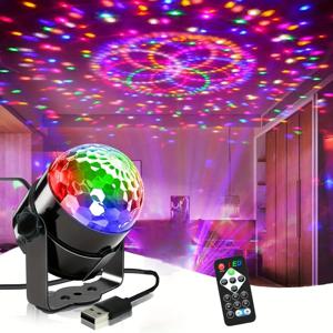 매직볼 RGB7 컬러 무대 조명, 무대, 비디오, 사진 촬영, 파티, 침실에 적합합니다.