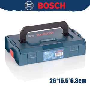 BOSCH 1600A007SF L-Boxx 미니 도구 상자 내구성 충격 방지 부품 나사 비트 액세서리 보관 쌓을 수있는 도구 케이스