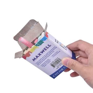 12 개/몫 칠판 액세서리 용 먼지없는 분필 펜 그리기 분필