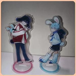 Alien Stage IVTI 토끼 아크릴 스탠드 Ivan Till Student Kawaii 피규어 디스플레이 애니메이션 상품 컬렉션 데스크 장식 선물 장식품