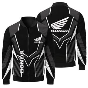 2025 신상 남성용 혼다 레이싱 재킷 혼다 재킷 캐주얼 오버사이즈 레이싱 재킷 아웃도어 스포츠 라이딩 오토바이 재킷