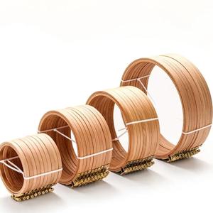 고품질 너도밤 나무 자수 후프 나무 자수 원형 링 홀더 자수 크로스 스티치 홈 바느질 도구