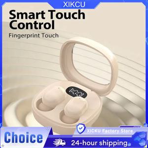 미니 보이지 않는 헤드폰 TWS 블루투스 5.3 이어폰 무선 헤드셋 HIFI 스테레오 소음 감소 이어 버드 For iphone Xiaomi