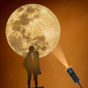 USB 천장 달 지구 투영 분위기 조명 별이 빛나는 하늘 램프 야간 조명 로맨틱 침실 장식 은하계 프로젝터