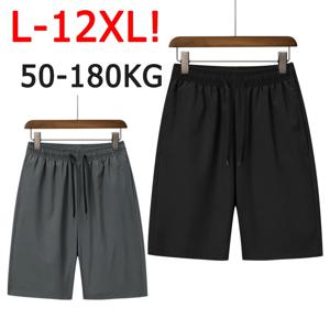 남성 반바지 플러스 사이즈 50-180kg 10XL 11XL 12XL 통기성 컴포트 짧은 바지 여름 남성 특대 바지 빅 사이즈 남성 의류