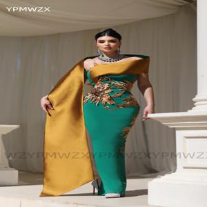 맞춤형 휴가 드레스 Ypmwzx 스트랩리스 시스 스타일 바닥 길이 발렌타인데이 가운 이브닝 드레스 신부 어머니 드레스