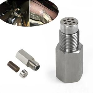 1개 산소 센서 어댑터 자동차 엔진 경고등 수리 촉매 메쉬 산소 O2 센서 스페이서 어댑터 미니 촉매 변환기