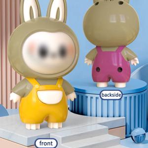 새로운 얼굴 변화 인형 펜던트 키체인 트렌디한 만화 괴물 키링 펜던트 액세서리 장난감 크리스마스 선물