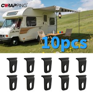 5/10개 중형 코트 행거 흡착컵 모터홈 RV 부품 및 액세서리 텐트 고정 훅 캠핑카 가젯 카라반