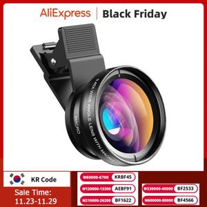 APEXEL 전화 렌즈 키트 0.45x 슈퍼 와이드 앵글 및 12.5x 매크로 마이크로 렌즈 HD 카메라 Lentes for iPhone 6S 7 Xiaomi more 휴대폰