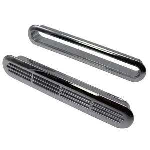 옷장 옷장 신발 캐비닛 환기 구멍 커버 팬 그릴 가구 하드웨어 액세서리에 대한 타원형 공기 환기 ABS 루버