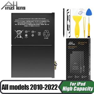 PINZHENG 태블릿 배터리 iPad 5 6 Air 1 A1474 A1475 A1893 iPad Air 2 A1566 10.2 Mini 2 3 4 5 Pro 9.7 10.5 11 12.9 배터리