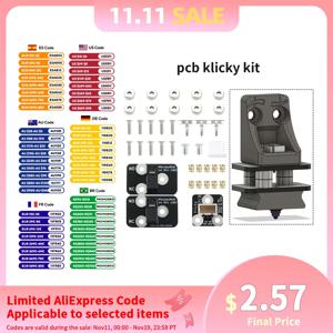 FYSETC PCB Klicky 키트 Z 자동 레벨링 키트 Voron Klicky 프로브 키트 Impressora 3D 용 3D 프린터 자동 D2F-01/D2F-01L/D2HW-A201D