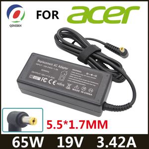 19V 3.42A 65W 5.5*1.7mm AC 노트북 충전기 어댑터 Acer Aspire 5315 5630 5735 5920 5535 5738 6920 6530G 7739Z 전원 공급 장치