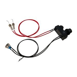 그릴 점화기 푸시 버튼 제어 스위치 점화 자동 점화 시스템 제어 가스 그릴용 스파커가 있는 AA 배터리 점화기