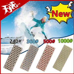 스키 가장자리 용 4 스타일 다이아몬드 샤프닝 스톤 스키 전문 나이프 숫돌 240 360 500 1000 그릿 스키 액세서리 야외