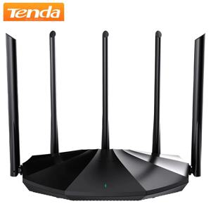 Tenda WIFI6 Pro 라우터 AX1500 기가비트 무선 신호 증폭기 2.4GHz/ 5G 빔포밍 부모 제어 게스트 네트워크 리피터