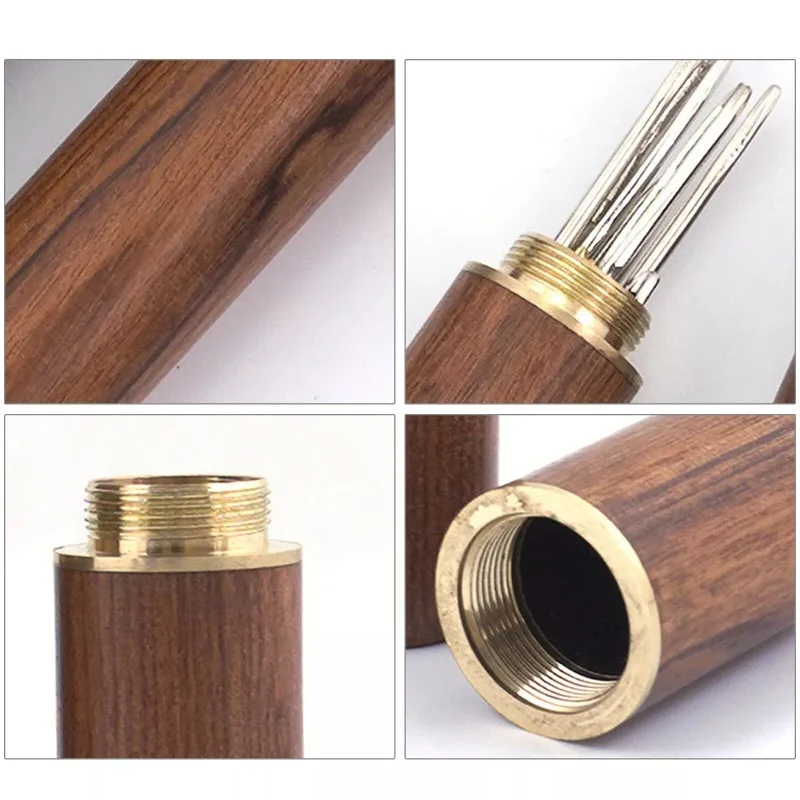 커피 니들 에스프레소 커피 스터러 분배 도구 휴대용 핸드헬드 커피 탬퍼 우드 핸들 바리스타 액세서리