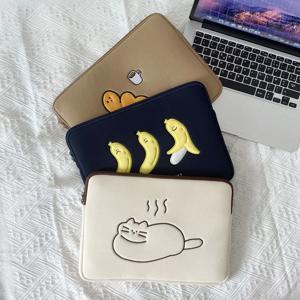컴퓨터 액세서리 Ins 귀여운 노트북 슬리브 13 13.3 14 15 Macbook Air M213.6 Pro16 충격 방지 파우치 백용 15.6 인치 커버