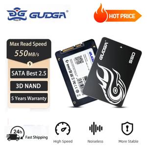 GUDGA 2.5 인치 SATA3 SSD 하드 디스크 드라이브, 512GB 256GB 128GB HDD 내장 솔리드 스테이트 디스크 하드 디스크 드라이브, PC 노트북 데스크탑용