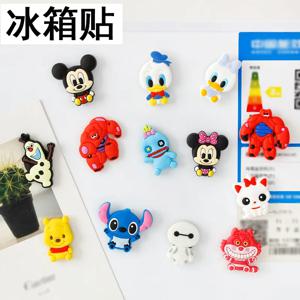 디즈니 미키 미니 냉장고 자석, 홈 데코, 미니 냉장고, 홈 데코 스티커, 귀여운 냉장고 자석, 기념품
