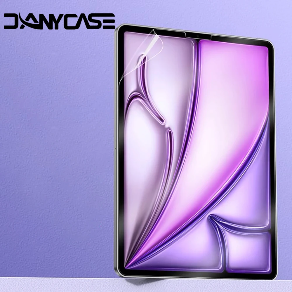 iPad Air 6 2024 Pro 11/13 M4 화면 보호기 필름 용지 느낌 iPad 7th 8th 9th 10th Generation 용 무광택 PET 페인팅