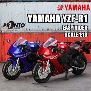 MSZ 1:18 Yamaha YZF-R1 오토바이 합금 자동차 모델 어린이 장난감 자동차 다이 캐스팅 오토바이 모델