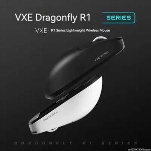 VXE Dragonfly R1 무선 마우스 PAW3395 센서 북유럽 52840 2KHz FPS 게임 마우스 지능형 속도 저 지연 게임 사무실