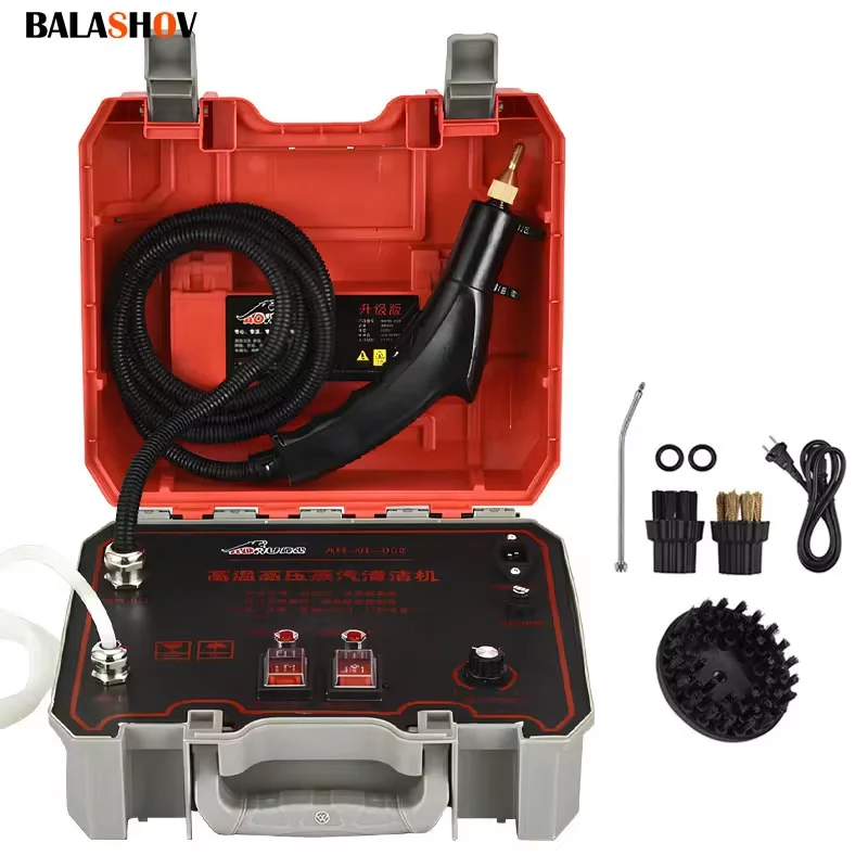 고온 및 압력 스팀 청소기 주방 범위 후드 4Bar 지능형 청소 기계 고압 펄스 110V /220V