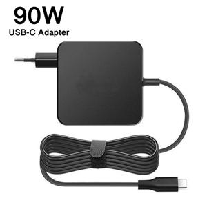 90W USB C 노트북 어댑터 유형 C 전원 공급 PD 벽 충전기 87W MacBook Pro Air 2018 HP Dell ASUS Lenovo Ipad Pro EU 플러그