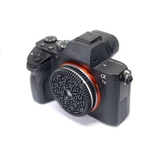 소니 E 마운트 미러리스 카메라 렌즈 용 새로운 포커스 프리 팬케이크 비스킷 렌즈 ABS 쉘 + 수지 렌즈 Camrea 액세서리 Filmy Feel