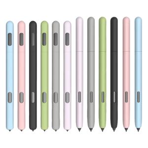 삼성 갤럭시 탭 S10 울트라 S9 S8 S7 FE S6 라이트 태블릿 스타일러스 보호 커버 소프트 실리콘 충격 방지 미끄럼 방지 펜 케이스