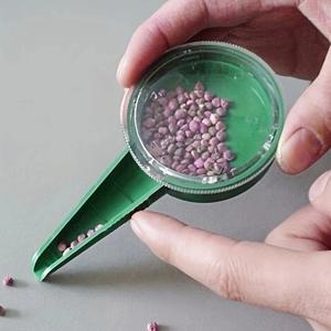 식물 씨앗 파종기 식물 파종기 정원 다기능 파종 디스펜서 도구 다양한 크기의 씨앗에 적응