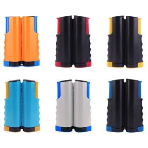 휴대용 탁구 네트 커버 게이지 개폐식 탁구 세트 포수 랙 조정 가능한 도구 야외 홈 스포츠 클립 온